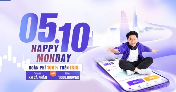 KIS tiếp tục hoàn 100% phí giao dịch iKIS đến cuối năm