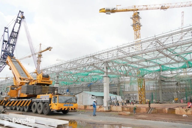 Nhiều gói thầu ở sân bay Long Thành đang tăng tốc về đích