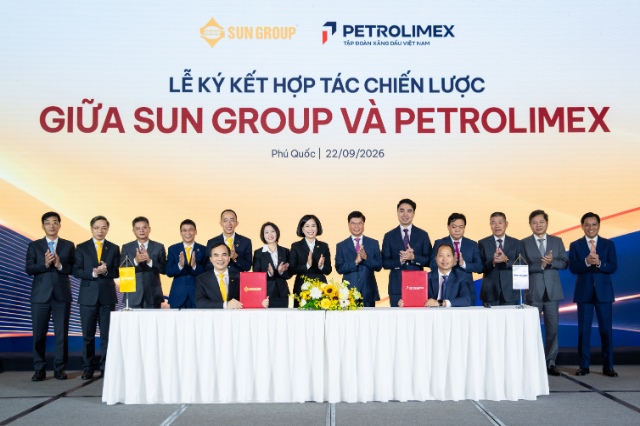 Sun Group - Petrolimex hợp tác chiến lược, kết nối hai hệ sinh thái, hướng tới APEC 2027