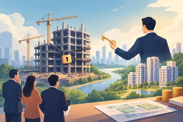 Nhà nước mua lại dự án bất động sản mắc kẹt: Giải phóng nguồn lực hay trở thành “người mua cuối cùng”?