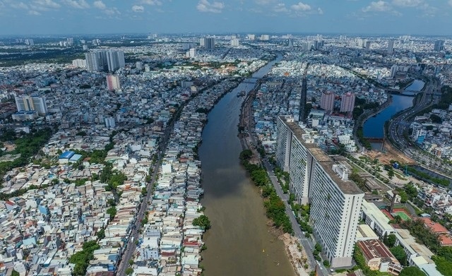 TPHCM chi gần 49,000 tỷ đồng chỉnh trang 8.8km bờ Nam kênh Đôi
