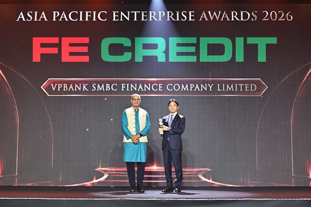 FE CREDIT thắng giải “Doanh nghiệp xuất sắc châu Á” tại APEA 2026