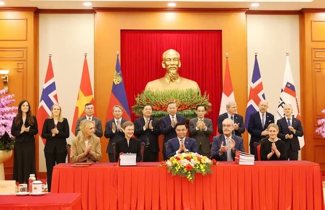 Chính thức ký kết Hiệp định Thương mại Tự do Việt Nam - EFTA