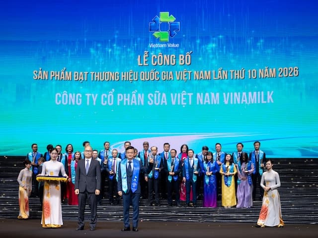 18 năm đạt Thương hiệu Quốc gia của Vinamilk