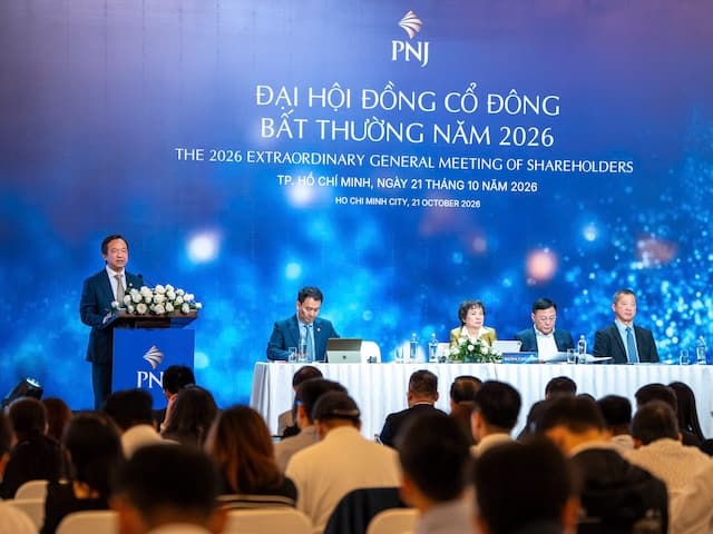ĐHĐCĐ bất thường PNJ: Phát hành riêng lẻ không nhằm mục đích tìm cổ đông kiểm soát mới