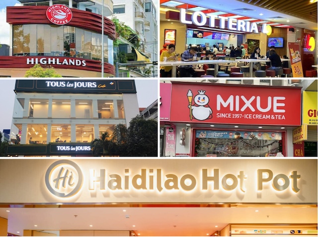 Chuỗi F&B ngoại tại Việt Nam phân hóa